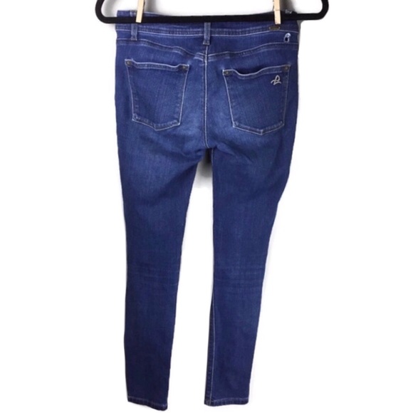 DL1961 Emma Albany Wash Legging Low Rise Skinny Jeans Size 25 - Picture 4 of 12